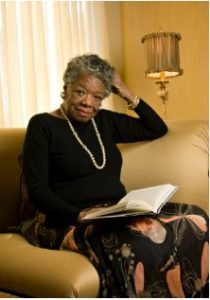 Image of Maya Angelou, author.