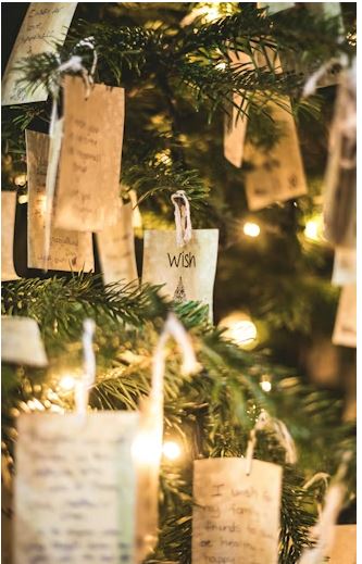 Christmas Tree Messages to our Person.