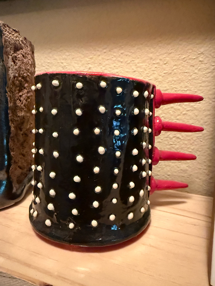 wacky art mug