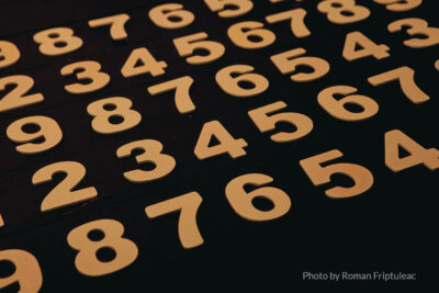 Numbers, yet again.