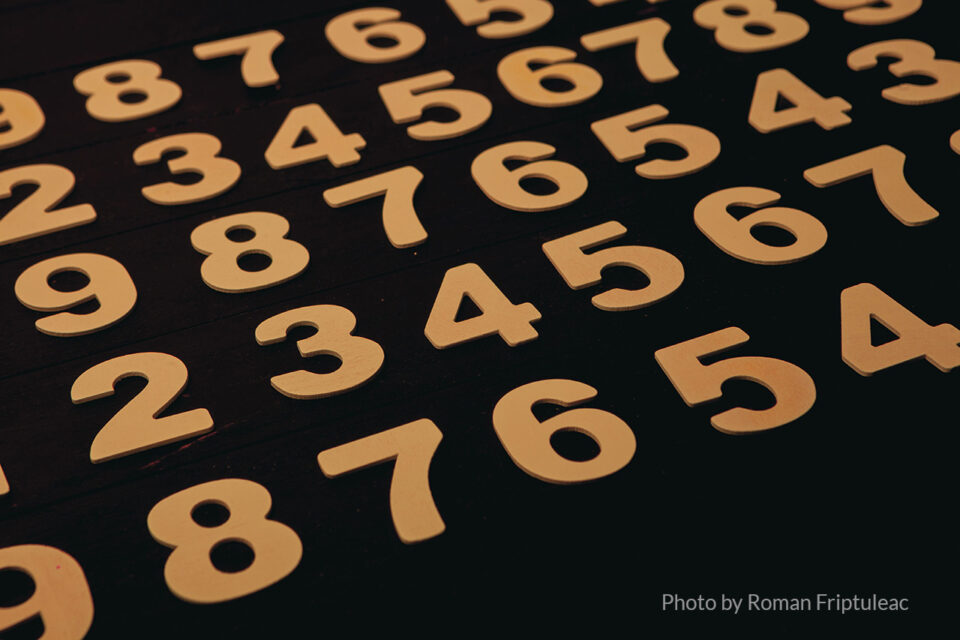 Numbers, yet again.