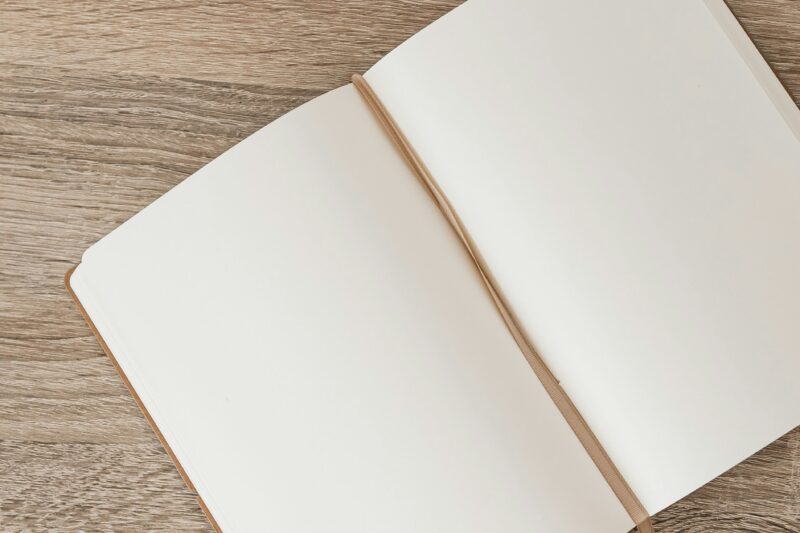 Staring at the blank page before you ….