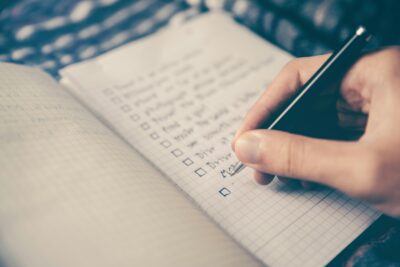 I’m making a list …
