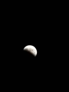 Christine's photo of the eclipse