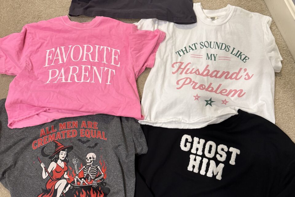 Dark Humor on a T-Shirt