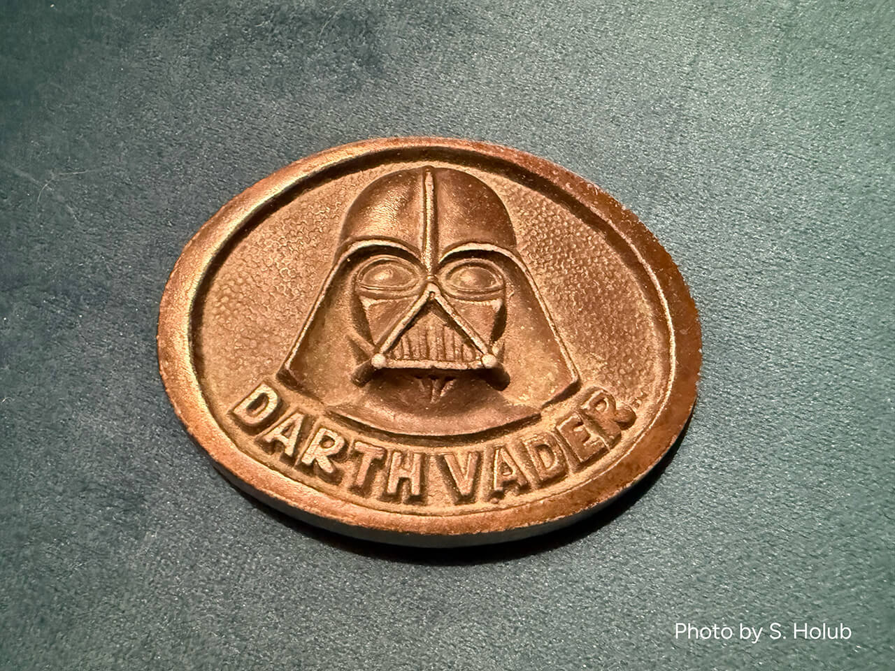 Vintage Darth Vader belt buckle